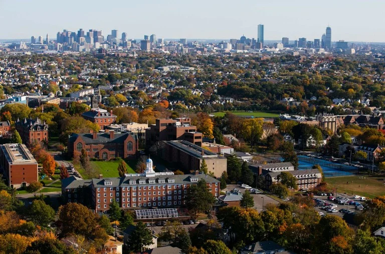boston college in person visit